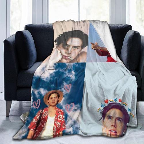 Cole Sprouse Couverture En Flanelle Super Douce Et Confortable, Lég... on Productcaster.