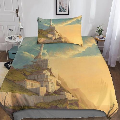 Microfibre Chateau M¿¿Di¿¿Val Parure De Lit D Avec Housse De Couett... on Productcaster.