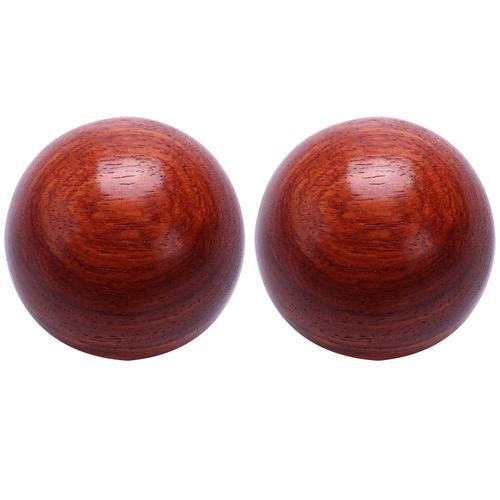 2X 5 cm Balle En Bois Stress Baoding Sant¿¿ Exercice Handball Massa... on Productcaster.