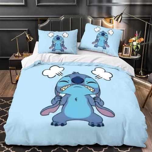 Ensemble De Housse De Couette Stitch D Lilo & Stitch Pattern Printe... on Productcaster.