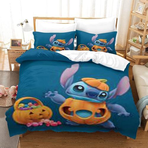 Parure De Lit Avec Housse De Couette Stitch Motif Lilo & Stitch D P... on Productcaster.