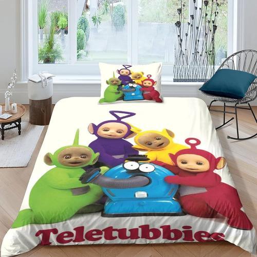 Teletubbies Housses De Couette Adultes Et Enfants, Microfibre, Ense... on Productcaster.