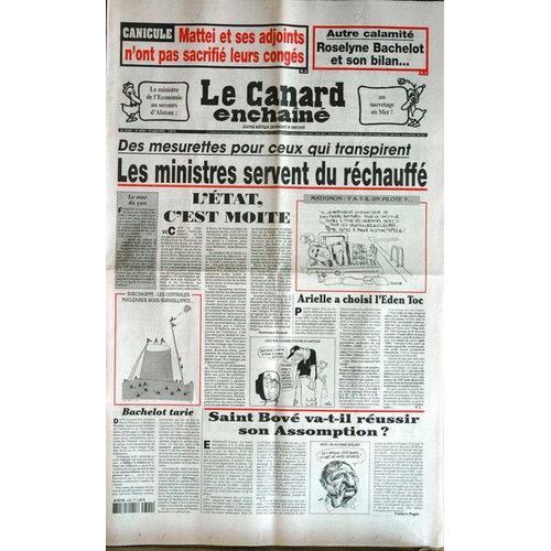 Canard Enchaine (Le) N° 4320 Du 13/08/2003 on Productcaster.