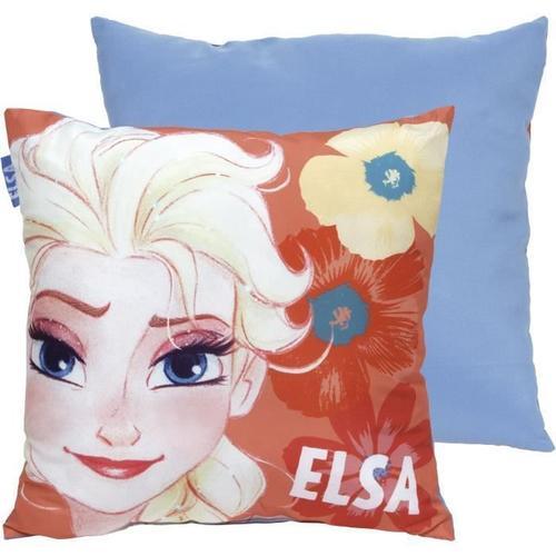 La Reine Des Neiges Coussin Carré Confort Elsa - 40x40 Cm on Productcaster.