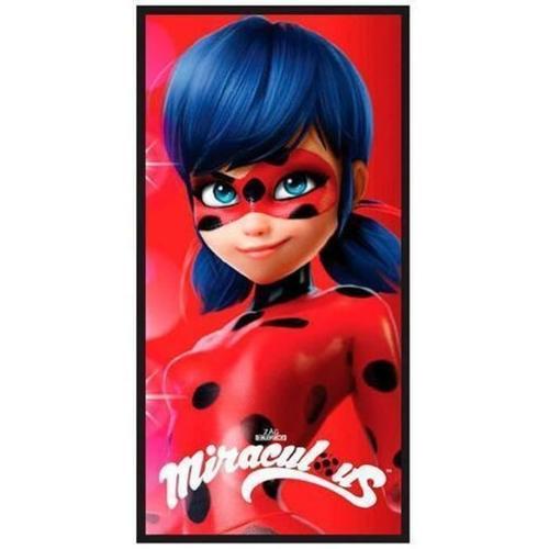 Serviette De Plage Ou De Bain Miraculous Ladybug Nouveaute 2017 on Productcaster.