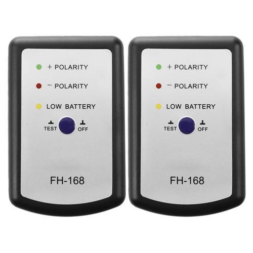 2x Noir Haut-Parleur Polarite Testeur Ph Phase Compteur Phase Jauge... on Productcaster.