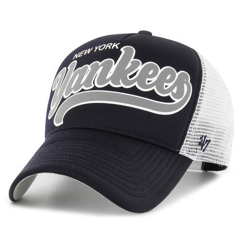 47 Brand Mesh Trucker Cap - Foam Script New York Yankees on Productcaster.