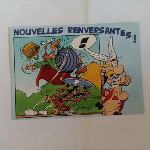 Carte Postale Astérix 1999 Nouvelles Renversantes on Productcaster.