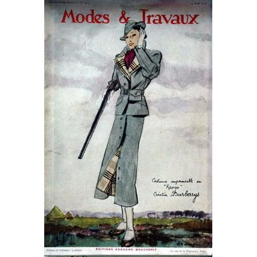 Modes Et Travaux N° 424 Du 15/08/1937 on Productcaster.