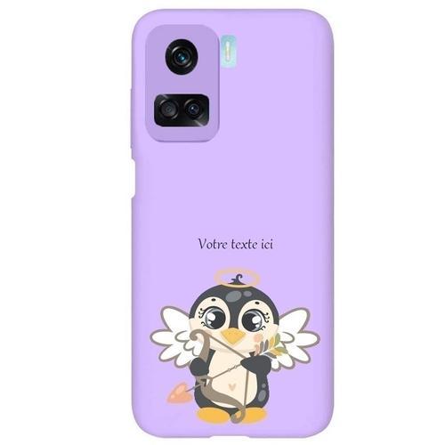 Coque Violet Pour Honor 90 Lite Pingouin Saint Valentin on Productcaster.