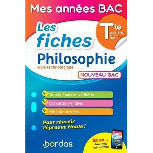 Les Fiches Philosophie Tle Voie Technologique on Productcaster.