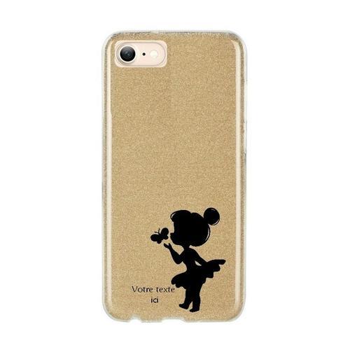 Coque Pour Iphone 7 Et 8 Et Se 2020 Et 2022 Paillettes Dore Fee Pap... on Productcaster.