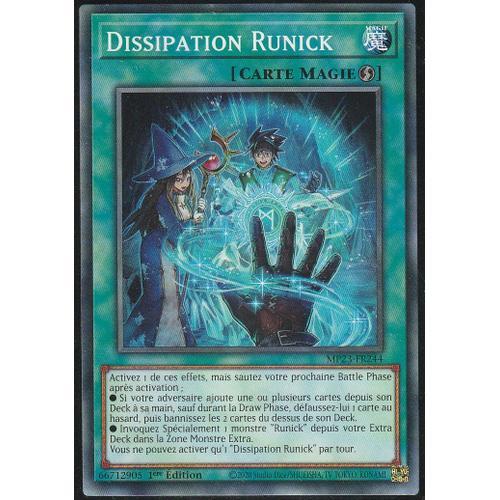 Carte Yu-Gi-Oh - Dissipation Runick - Mp23-Fr244 on Productcaster.