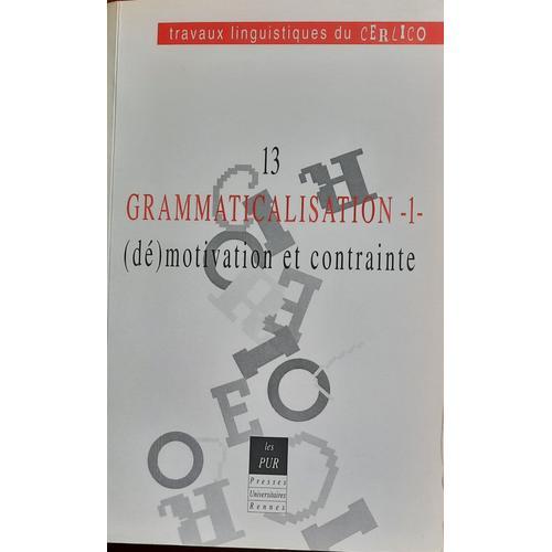 Grammaticalisation - Tome 1 on Productcaster.