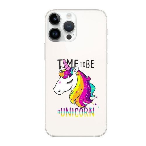 Coque Compatible Iphone 15 Pro Licorne Unicorn Star on Productcaster.