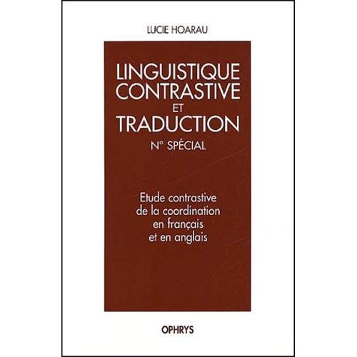 Etude Contrastive De La Coordination En Français Et En Anglais on Productcaster.