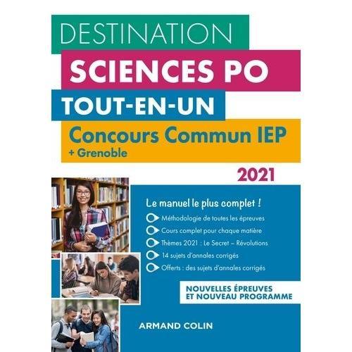 Destination Sciences Po Tout-En-Un - Concours Commun Iep + Grenoble on Productcaster.