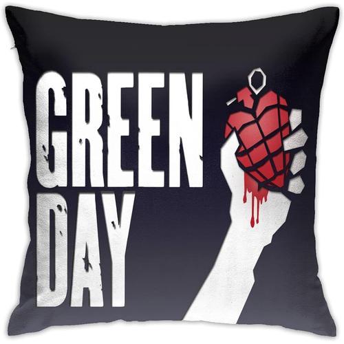 Green Day Taie D'oreiller Taie D'oreiller Housse De Coussin Douce T... on Productcaster.