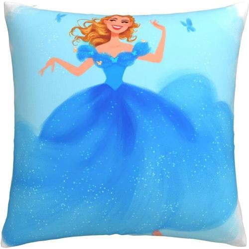 Housses De Coussin Douces Cendrillon 45 X 45 Cm Taies D'oreiller Ca... on Productcaster.