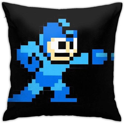 Housse De Coussin Mega Man Game 8 Bits, Taie D'oreiller Décorative ... on Productcaster.