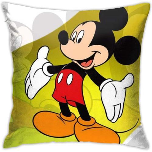 Housse De Coussin Mickey Mouse, Taie D'oreiller, Pour Canapé, Lit, ... on Productcaster.