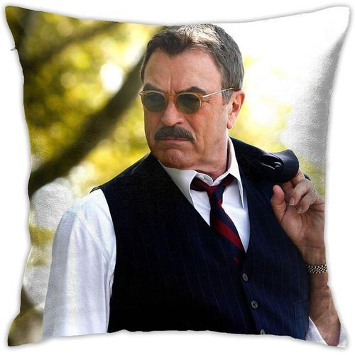 Tom Selleck ? Taie D'oreiller Douce, Taie D'oreiller Décorative, Ho... on Productcaster.