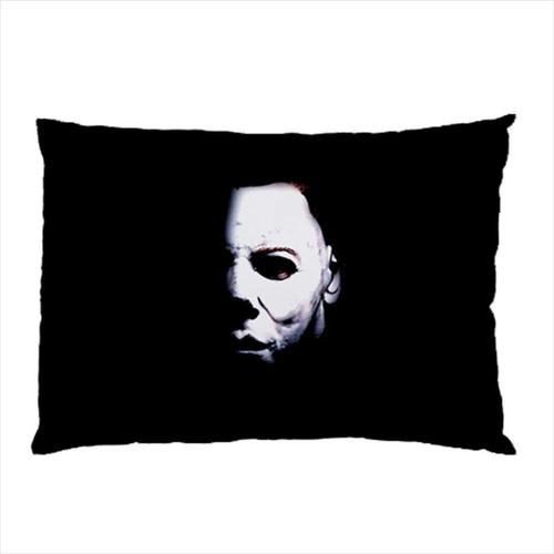 Rebble Michael Myers Taie D'oreiller Cadeau Par Rebble-18x18 Pouces on Productcaster.