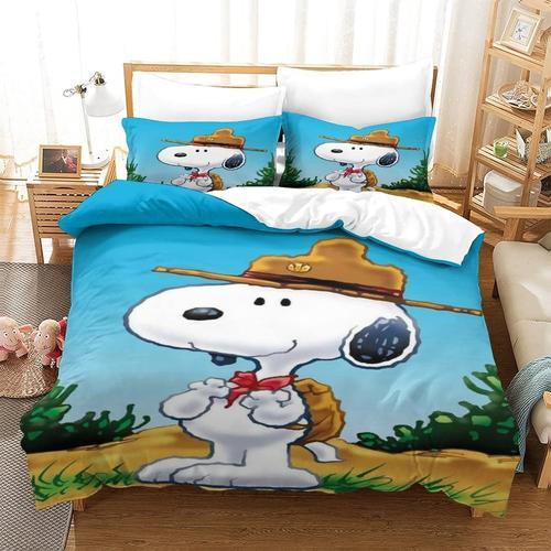 Snoopy ¿C Housse De Couette ¿¿ Motif Imprim¿¿, Ensemble De Literie ... on Productcaster.