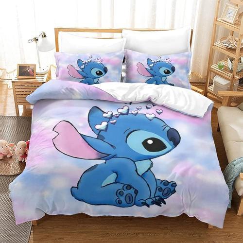 Stitch Ensemble De Housse De Couette Enfants Adultes Chambre Ensemb... on Productcaster.