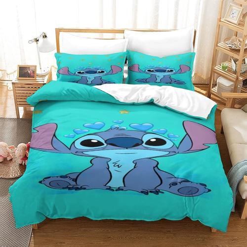 Stitch ¿C Housse De Couette Avec Personnages De Dessins Anim¿¿S, En... on Productcaster.