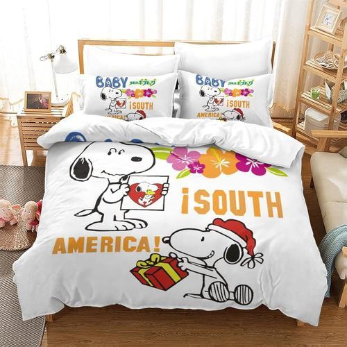 Housse De Couette Snoopy Adapt¿¿E Aux Enfants Et Aux Adultes, Houss... on Productcaster.