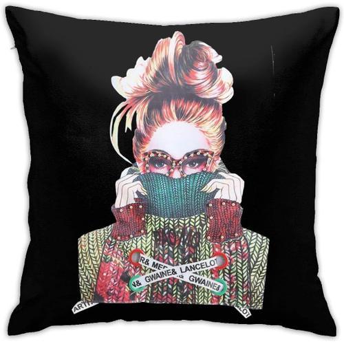 Housse De Coussin À Motif Lady Gaga Joanne, Taie D'oreiller En Poly... on Productcaster.