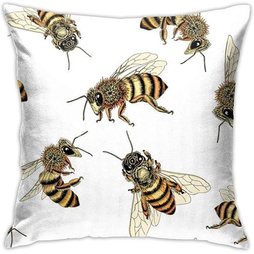 Housses De Coussin Carrées, Abeille, Insecte, Animal, Guêpe Sauvage... on Productcaster.