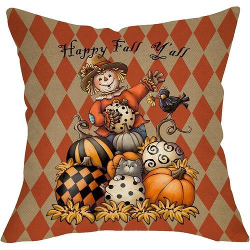 Housse De Coussin Happy Fall, Vous Tous on Productcaster.