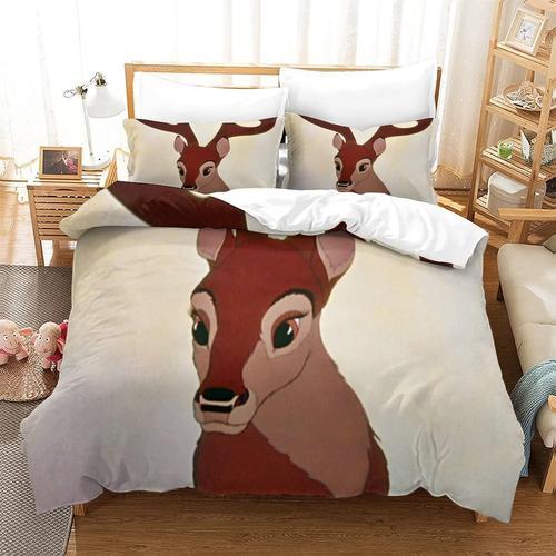 Duvet Cover Set Bambi Bedding Set Cartoon Anime Movies For Kids Boy... on Productcaster.