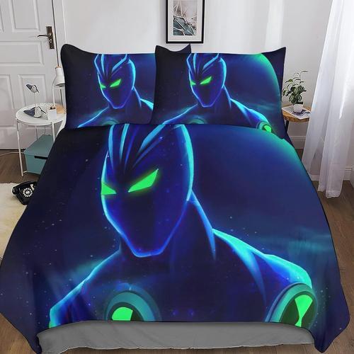 Ben 10 Hero Print Duvet Cover Set Bedding Sets Cartoon Anime Easy C... on Productcaster.