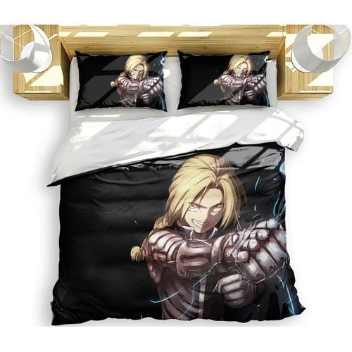 Alchemist Anime Edward Duvet Covers Soft Microfiber Washed Duvet Co... on Productcaster.