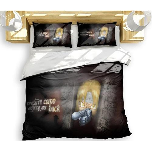 Alchemist Anime Edward Duvet Covers Soft Microfiber Washed Duvet Co... on Productcaster.