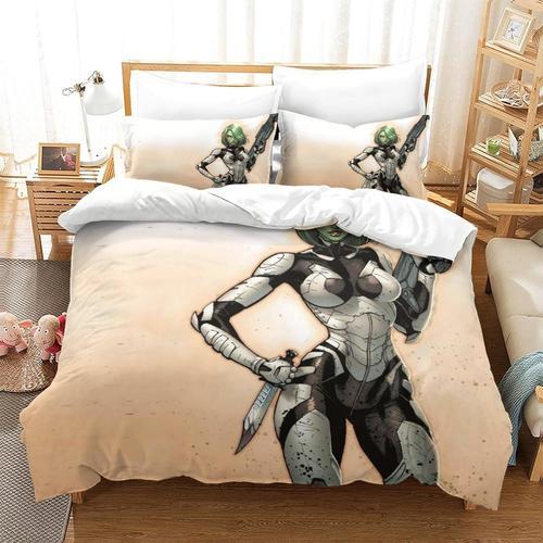 Guardians Of The Galaxy 3 Pieces Duvet Cover Set With Pillowcase Ki... on Productcaster.