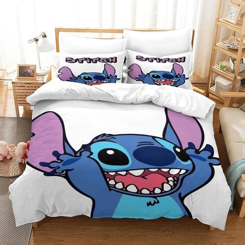 Stitch Printed Duvet Cover Suitable For Children And Adult Quilt Du... on Productcaster.