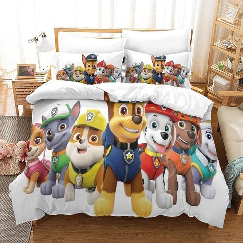 Ensemble De Housse De Couette Paw Patrol King Size, Housse De Couet... on Productcaster.