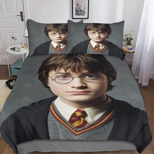 Harry Potter Parure De Lit 3 Pi¿¿Ces Douce Et Facile Avec Housse De... on Productcaster.