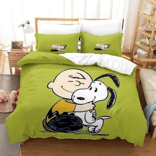 Snoopy Housse De Couette 3 Pi¿¿Ces Pour Enfants, Adolescents, Adult... on Productcaster.