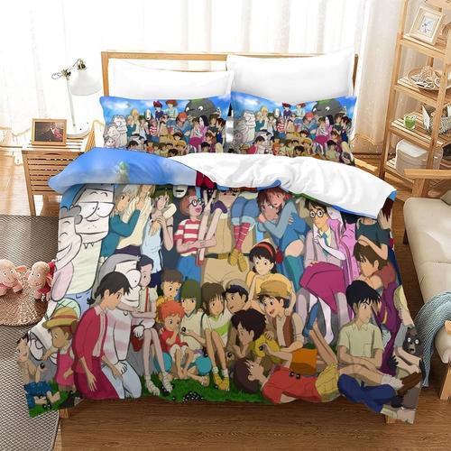 Ensemble De Housse De Couette En Microfibre Avec Affiche D'anime St... on Productcaster.