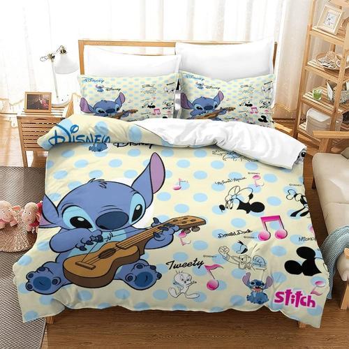 Stitch Housse De Couette Dessin Anim¿¿ Anime Film Ensembles De Lite... on Productcaster.