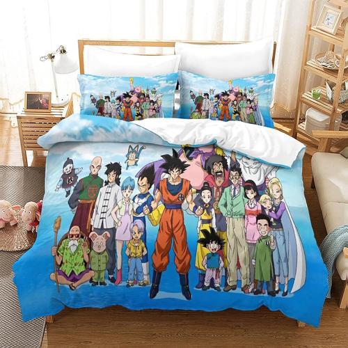 Ensemble De Literie Goku Ensemble De Housse De Couette Dessin Anim¿... on Productcaster.