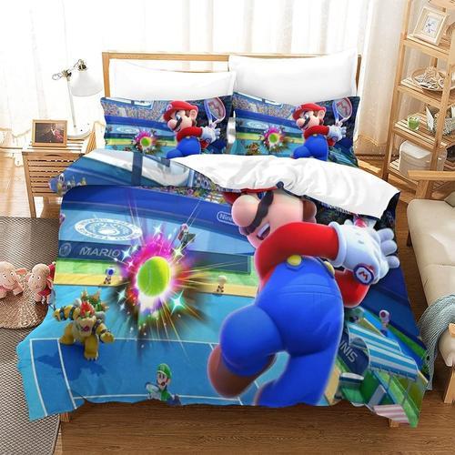 Ensemble De Literie Super Mario, Housse De Couette, Dessin Anim¿¿, ... on Productcaster.