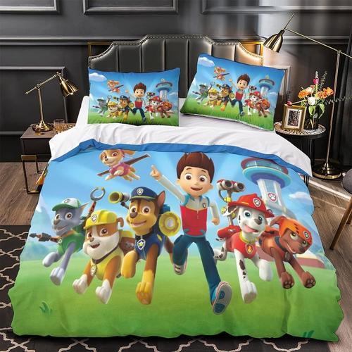 Ensemble De Literie Paw Patrol, Housse De Couette, Film Anim¿¿, Imp... on Productcaster.