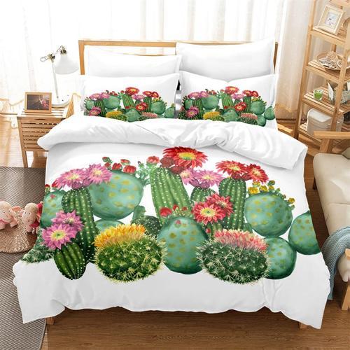 Ensemble De Housse De Couette Cactus, Ensemble De Housse De Couette... on Productcaster.