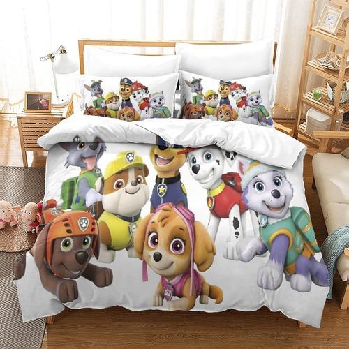 Parure Housse Couette Paw Patrol Motif Parure De Lit X Doux Hypoall... on Productcaster.